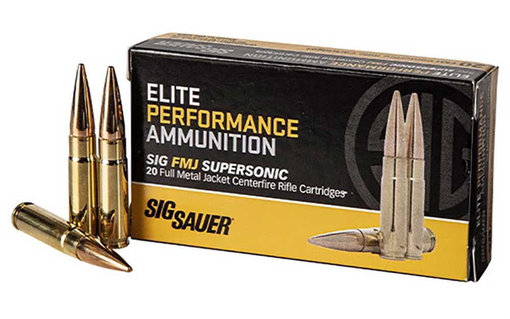 SIG SAUER Introduces 300BLK FMJ Rifle Ammunition