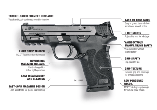 Smith and wesson M&P Shield 9 EZ