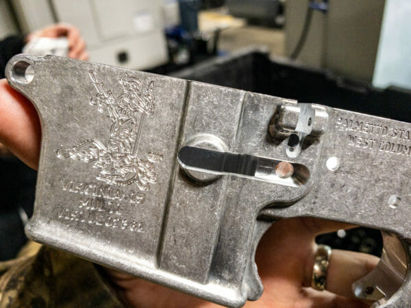 laser engraved lower receivers