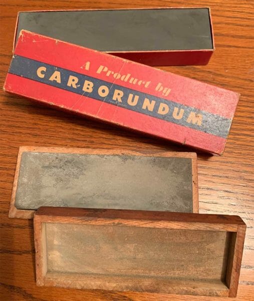 Carborundum Knife Sharpening Whetstones