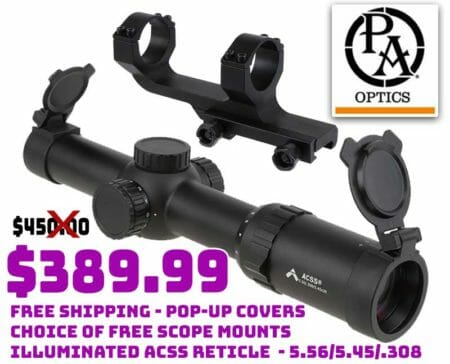 Primary Arms SLx 1-8x24mm SFP Rifle Scope Illuminated FREE Mount Deal