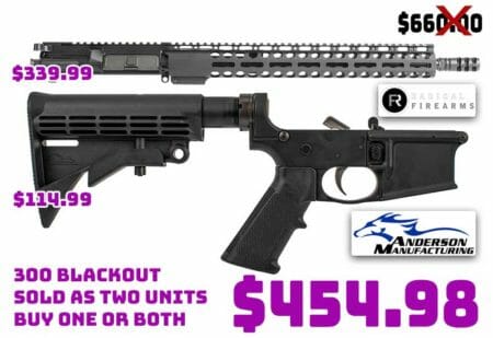 Radical Firearms & Anderson Manufacturing 300 BLK Rifle Package