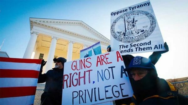 Virginia Gun Rights Rally 2020 Protest Activists NRA-ILA