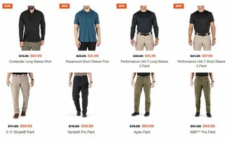 5.11 Tactical 20% Off! President's Day Sale Product Grab