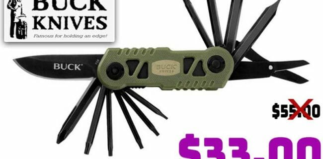 Buck Knives 738 Bow TRX Multi-Tool Deal