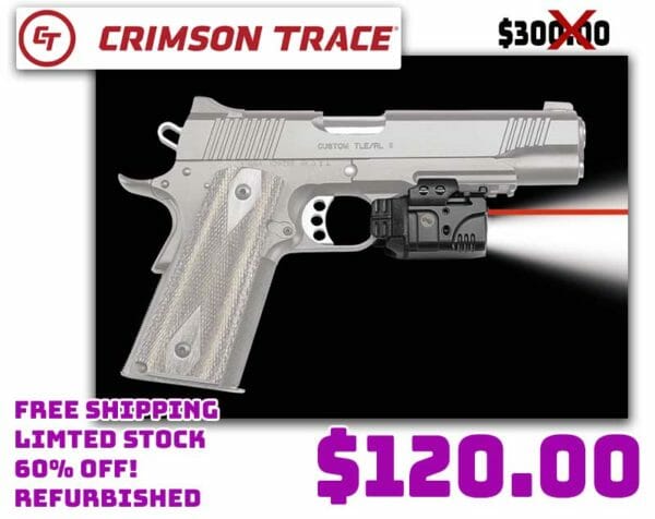 Crimson Trace REFURBISHED CMR-205 Rail Master Pro Laser Sight Deal