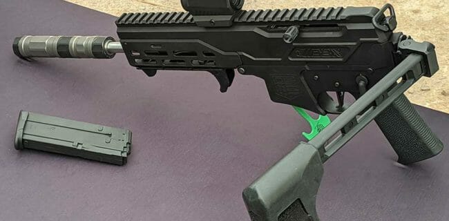 Diamondback Firearms DBX 5.7, photo by Duncan Johnson