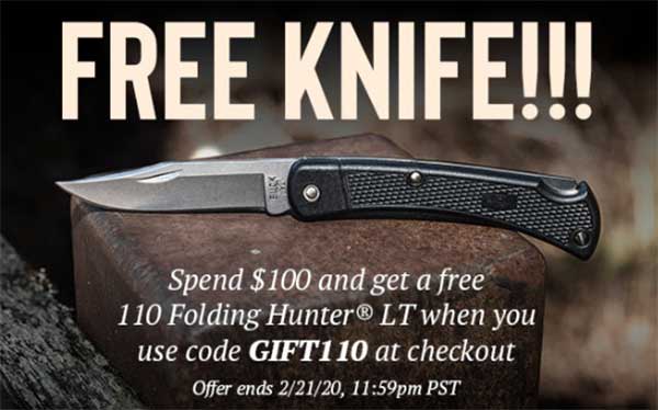 Free Buck Knife