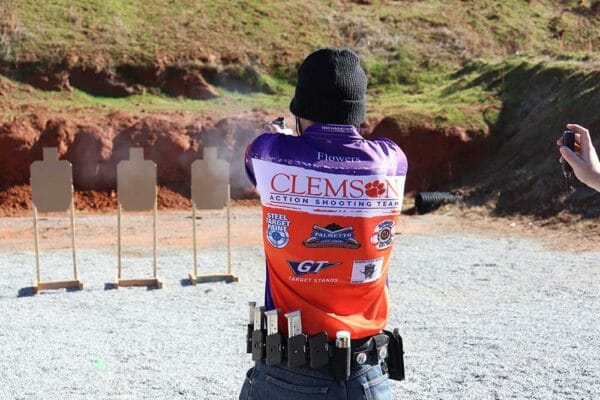 Ryan Flowers, a Scholastic Action Shooting Program (SASP) athlete