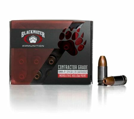 Blackwater Announces 9mm Contractor Grade Ammunition