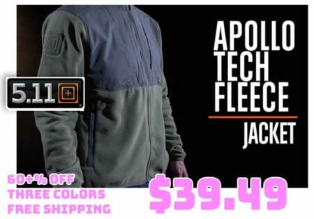 5.11 Apollo Tech Fleece Jacket Deal