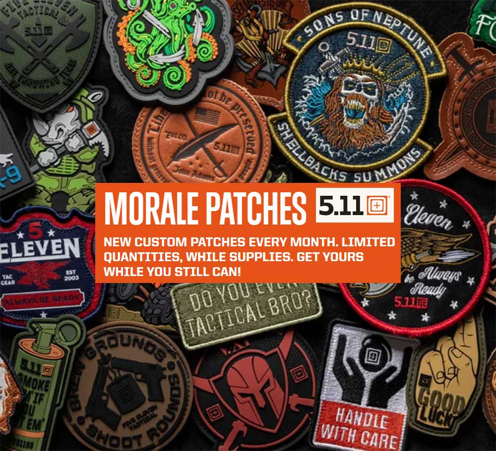 5.11® Conquered Patch: Unique Design for Tactical Clothing