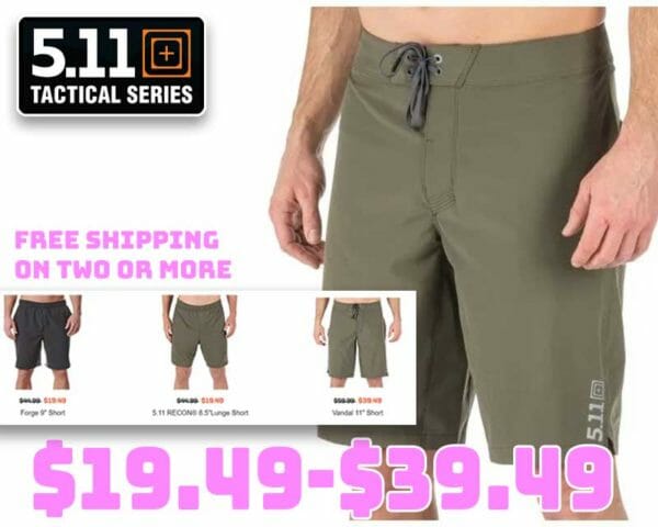 5.11 Tactical Short Sale Deal