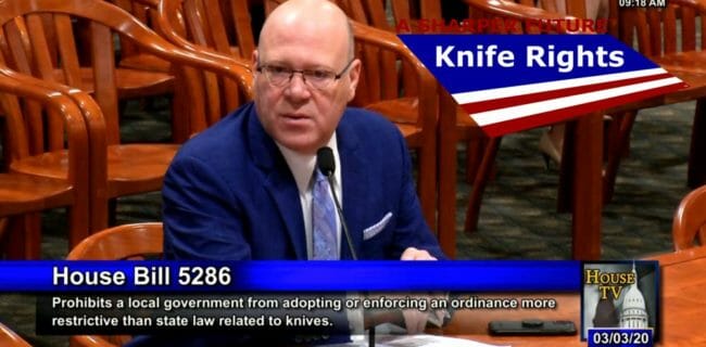 Knife Rights: Michigan Knife Law Preemption Bill Hearing Update