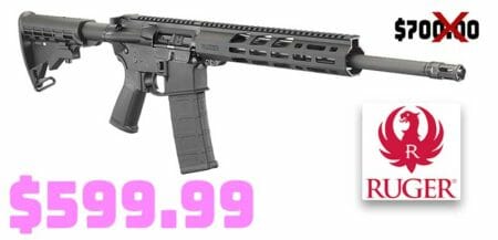 Complete Ruger AR-556 16" 5.56 NATO AR-15 Rifle Deal