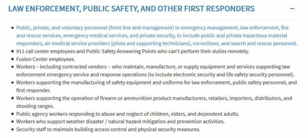 DHS Guidance on the Essential Critical Infrastructure Workforce 03-28-2020