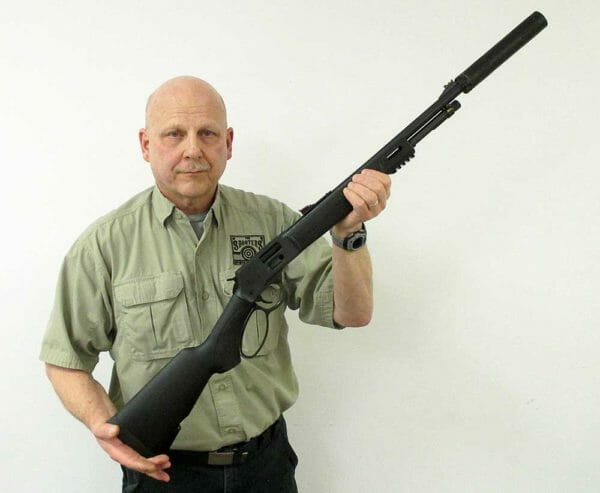Henry Big Boy X Model Rifle Suppressed