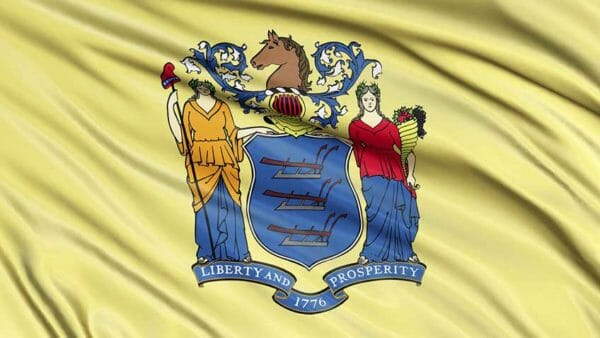 New Jersey State Flag NRA ILA