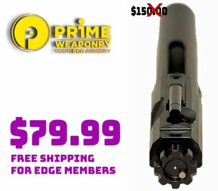 Prime Weaponry M16 458 Socom Bolt Carrier Group NIT Deal