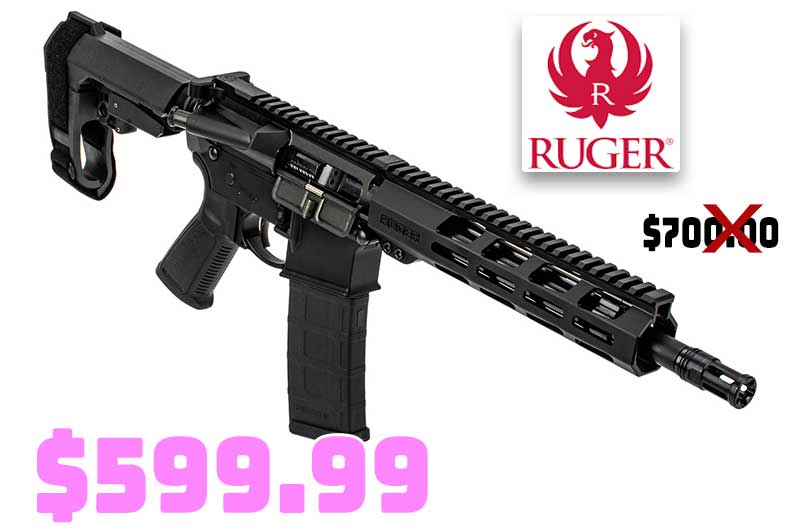 Ruger Ar 556 Pistol With Carbine Gas System 599 99 Ruger Ar 556 Pistol With Carbine Gas System 599 99
