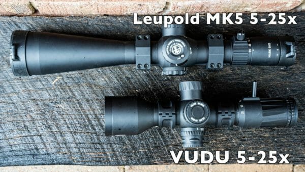 Leupold MK5 5-25x Riflescope vs EOTech VUDU 5-25x Scope