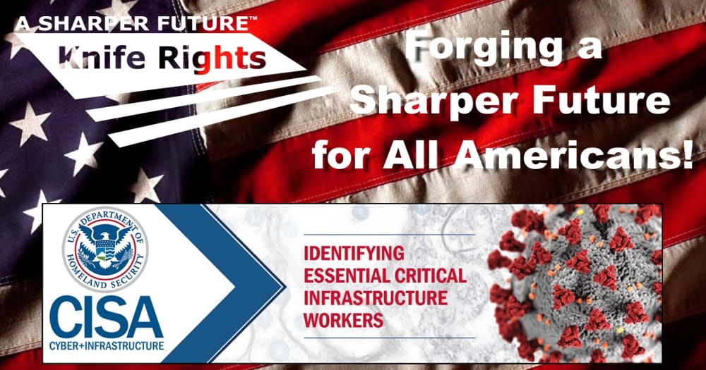 Knife Rights: Knife Manufacturing and Distribution as “Essential Infrastructure?”