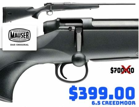 Mauser M18 6.5 Creedmoor Synthetic Bolt Action Rifle Deal