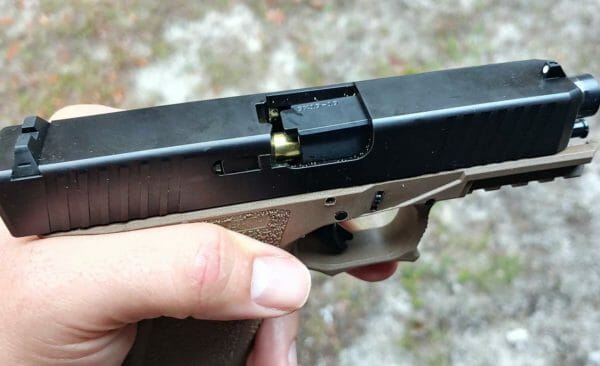 Polymer80 Glock Pistol Ghost Gun Build Failure to Eject