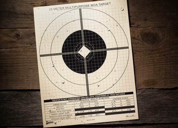 Rite in Rain New 25m Target