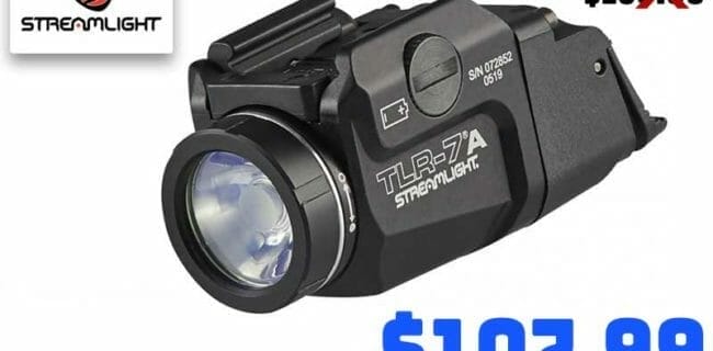 Streamlight TLR-7A 500 Lumen Weapon Light Deal july2020