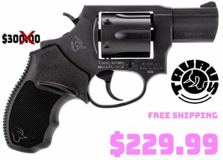 Taurus 856 38 Special +P Revolver All Black Deal