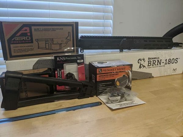 Brownells BRN-180s Pistol - Quarantine Dream Build