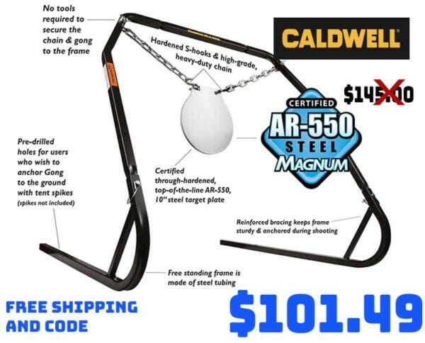 Caldwell Magnum Rifle Gong Target Deal