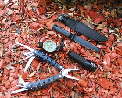 Included items GPS Bugout Bag