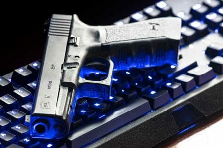 Glock Blue Keyboard Jim Grant