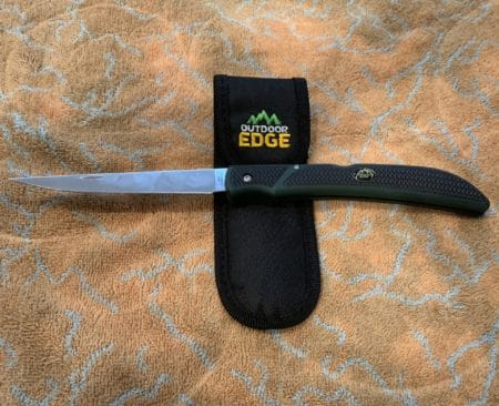 The Outdoor Edge Fish&Bone folder is the first folding boning knife that I've seen on the market.