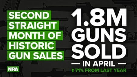 NRA 2020 April Record Gun Sales