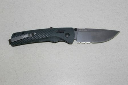 After testing the SOG Flash AT I was impressed with the firm grip and many safety features and recommend it fo an EDC, rafting knife or camping knife.