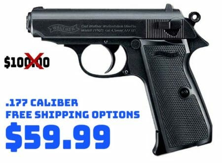 Walther PPK/S .177 Caliber Air Pistol Deal