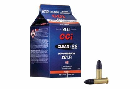 CCI’s Newest Clean-22 Option is Optimized for Suppressed Firearms