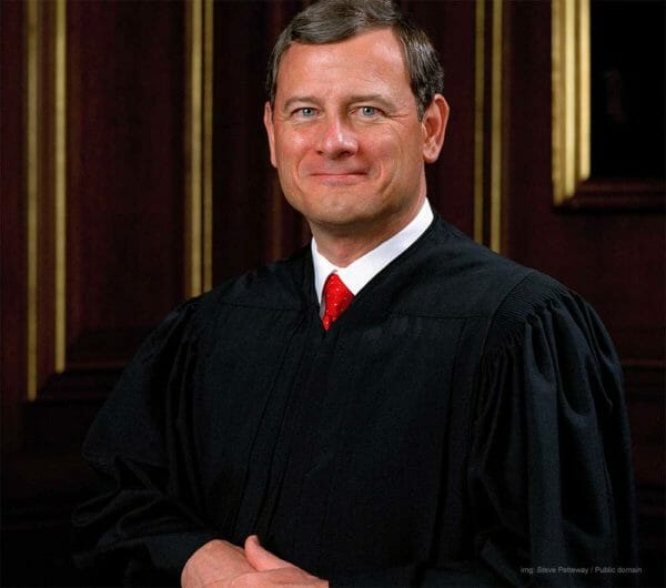 Chief Justice John Roberts img: Steve Petteway / Public domain