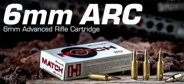 Hornady 6mm ARC Ammo Ammunition