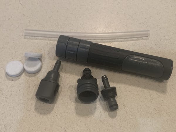 If you're a backcountry outdoorsman or a prepper, you're going to love the Aquimira Frontier Pro Water Filter.