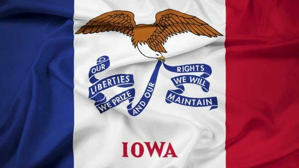 Iowa Flag NRA-ILA