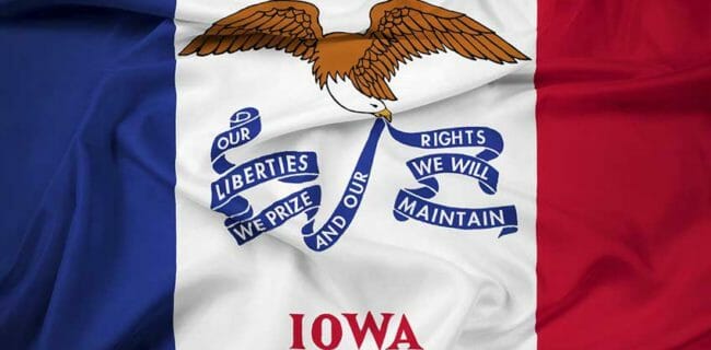 Iowa Flag NRA-ILA
