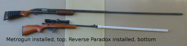 Metrogun vs Reverse Paradox Tube (btm)