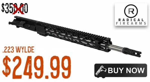 Radical Firearms 18 .223 Wylde 18 S.S. Rifle-Length Barreled Upper Deal dec2022