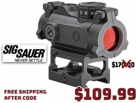 Sig Sauer Romeo MSR 2MOA Red Dot Deal Sale Feb2021