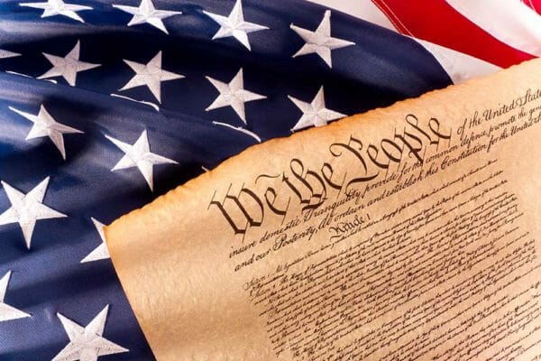 US Constitution, iStock-93456039