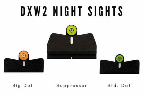 XS DXW2 Night Sights
